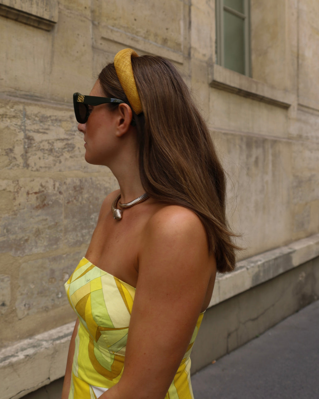 Le Classique Sinamay Doré - Taille S