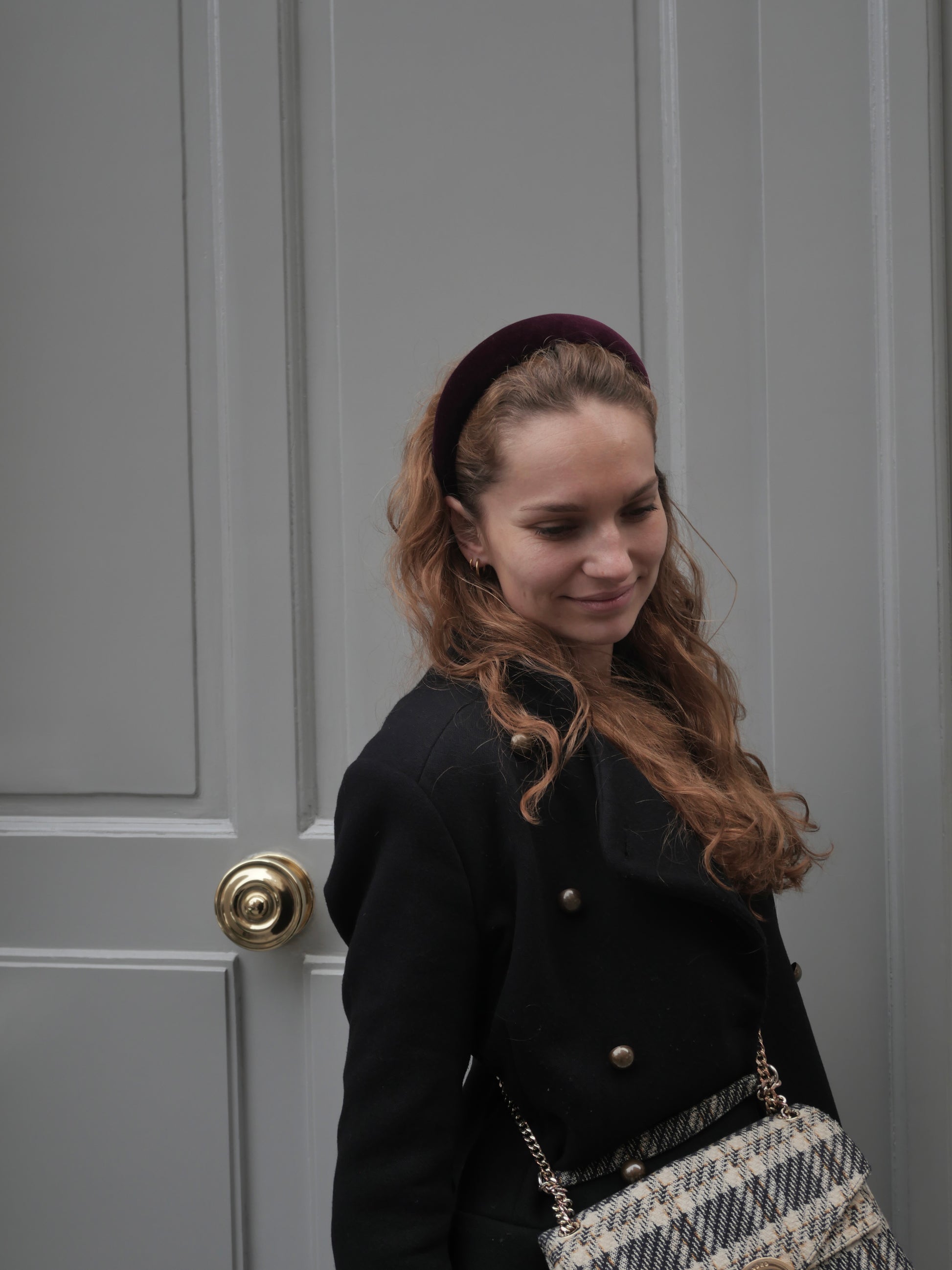 Le Classique Velours Rouge Bordeaux - Taille S