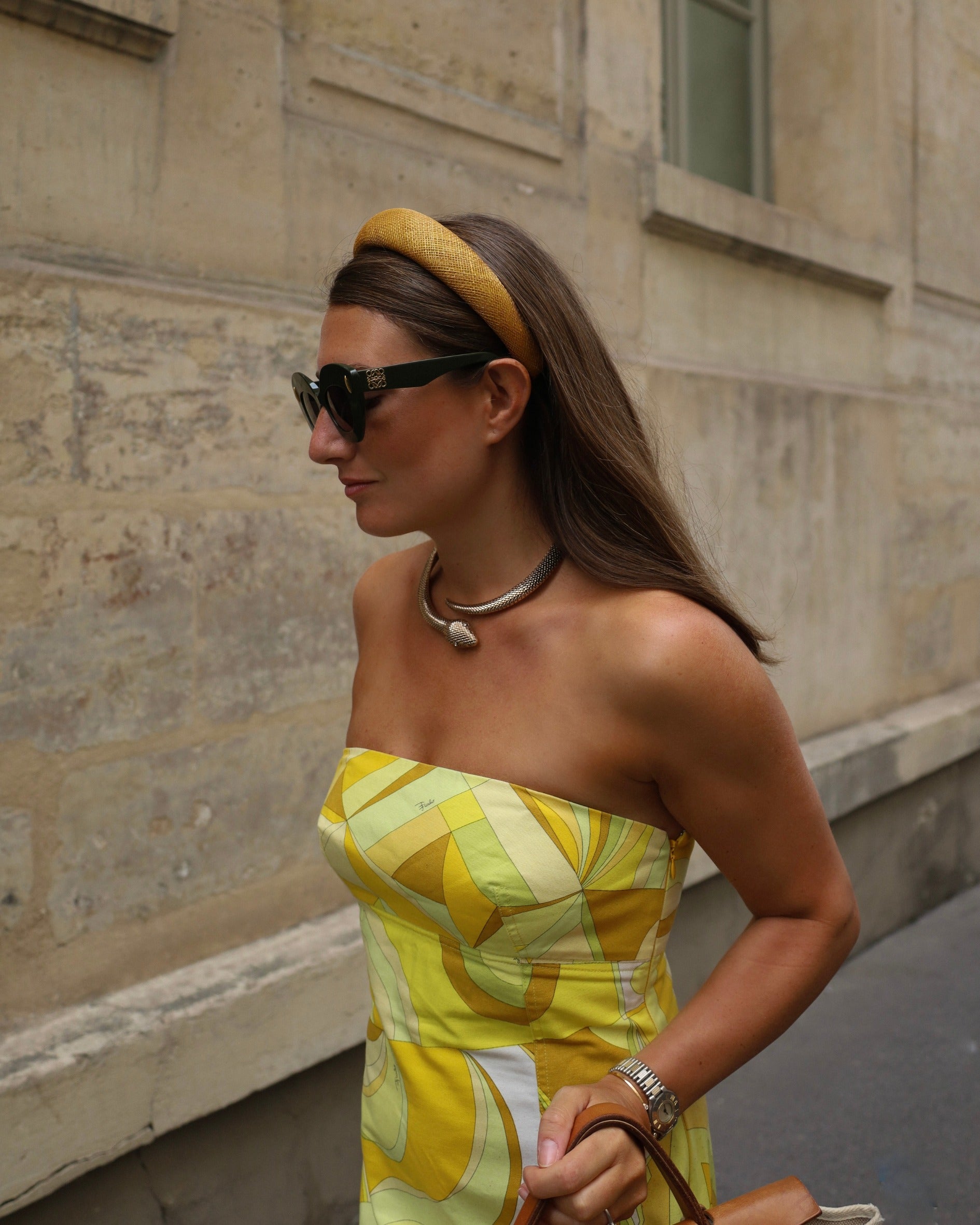 Le Classique Sinamay Doré - Taille S