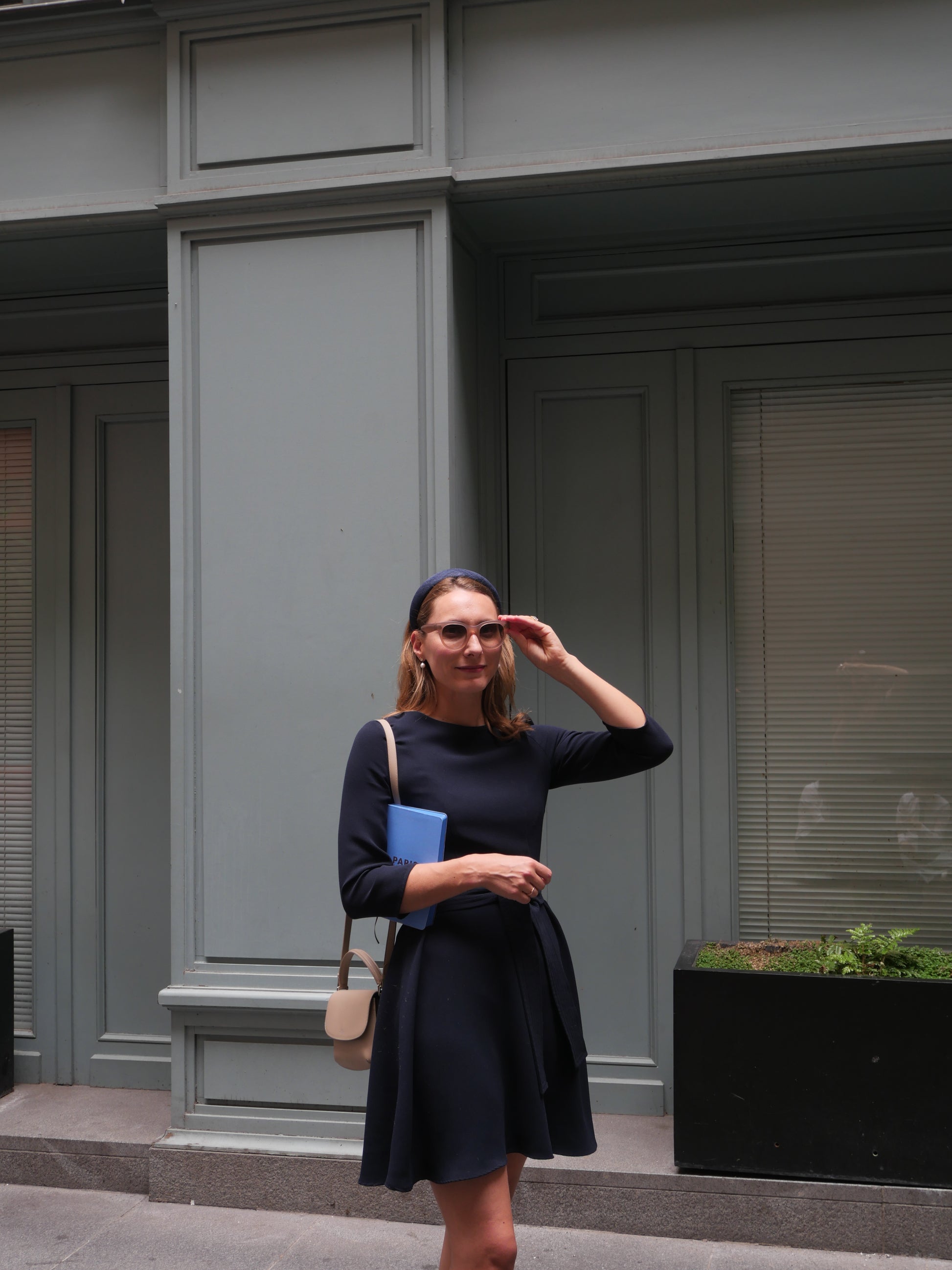 Le Classique Sinamay Marine - Taille S