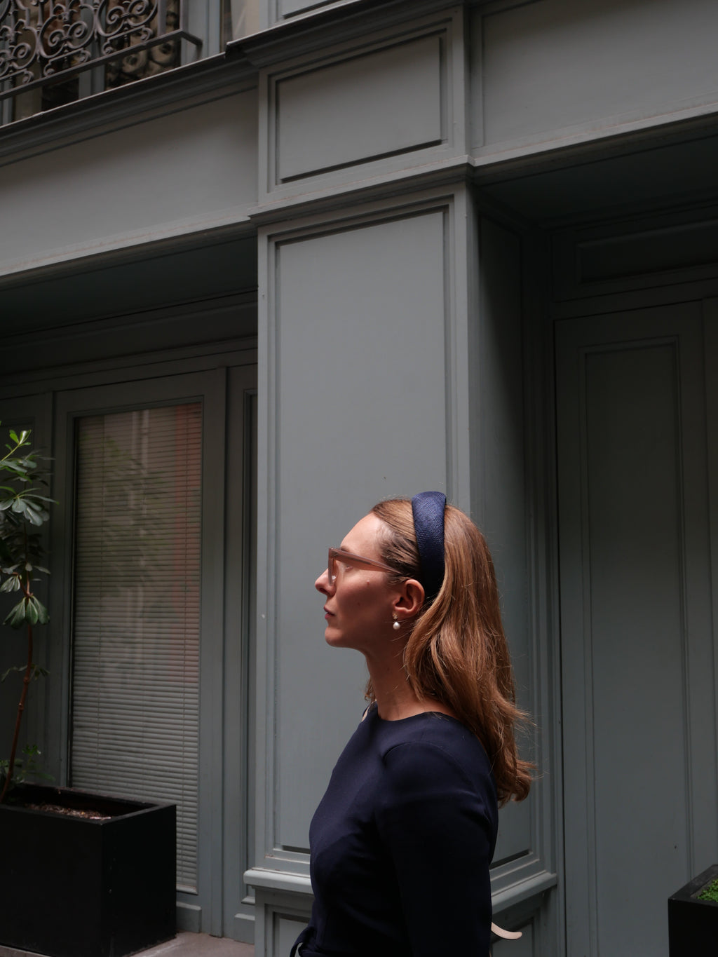 Le Classique Sinamay Marine - Taille S