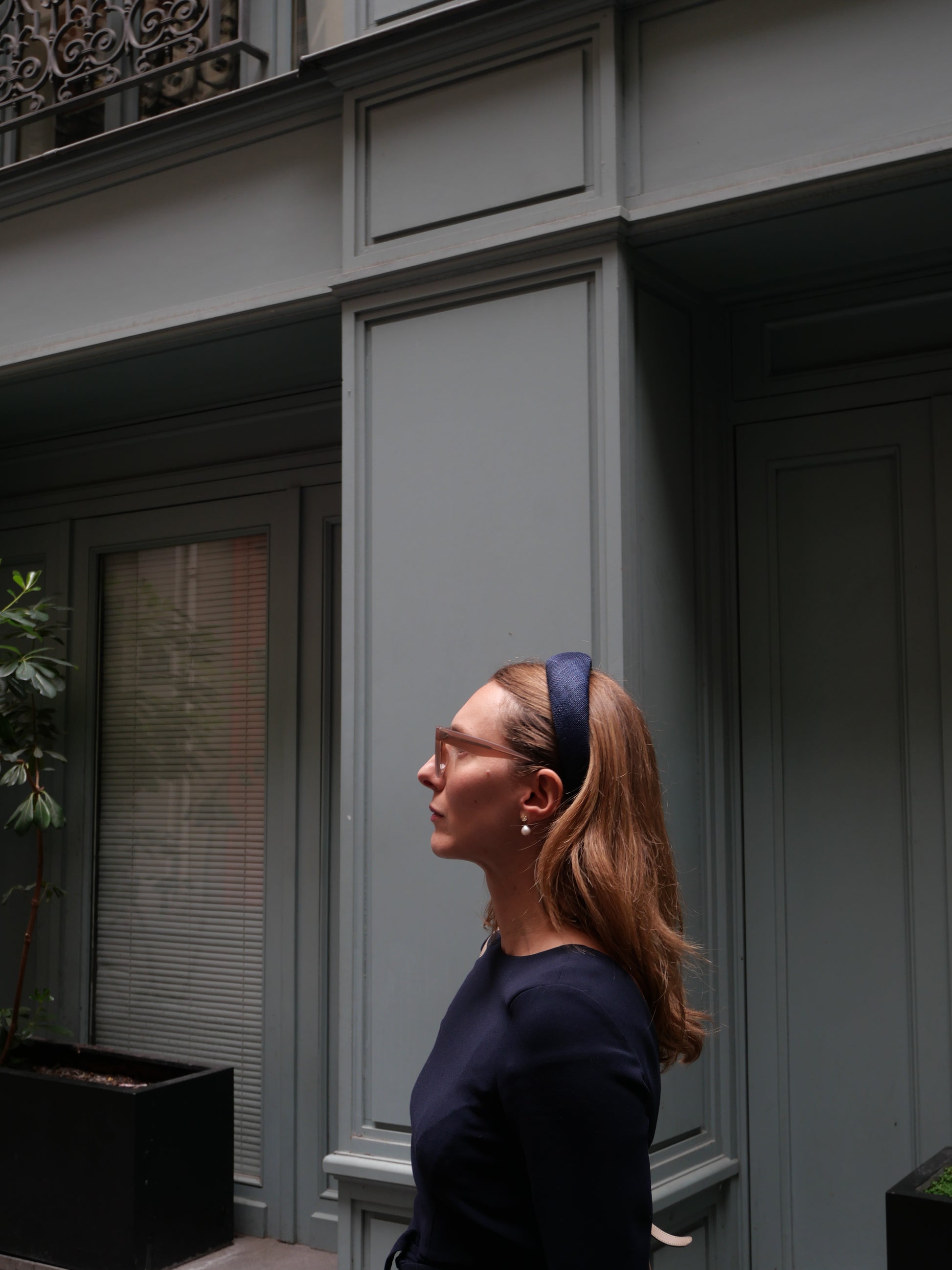 Le Classique Sinamay Marine - Taille S