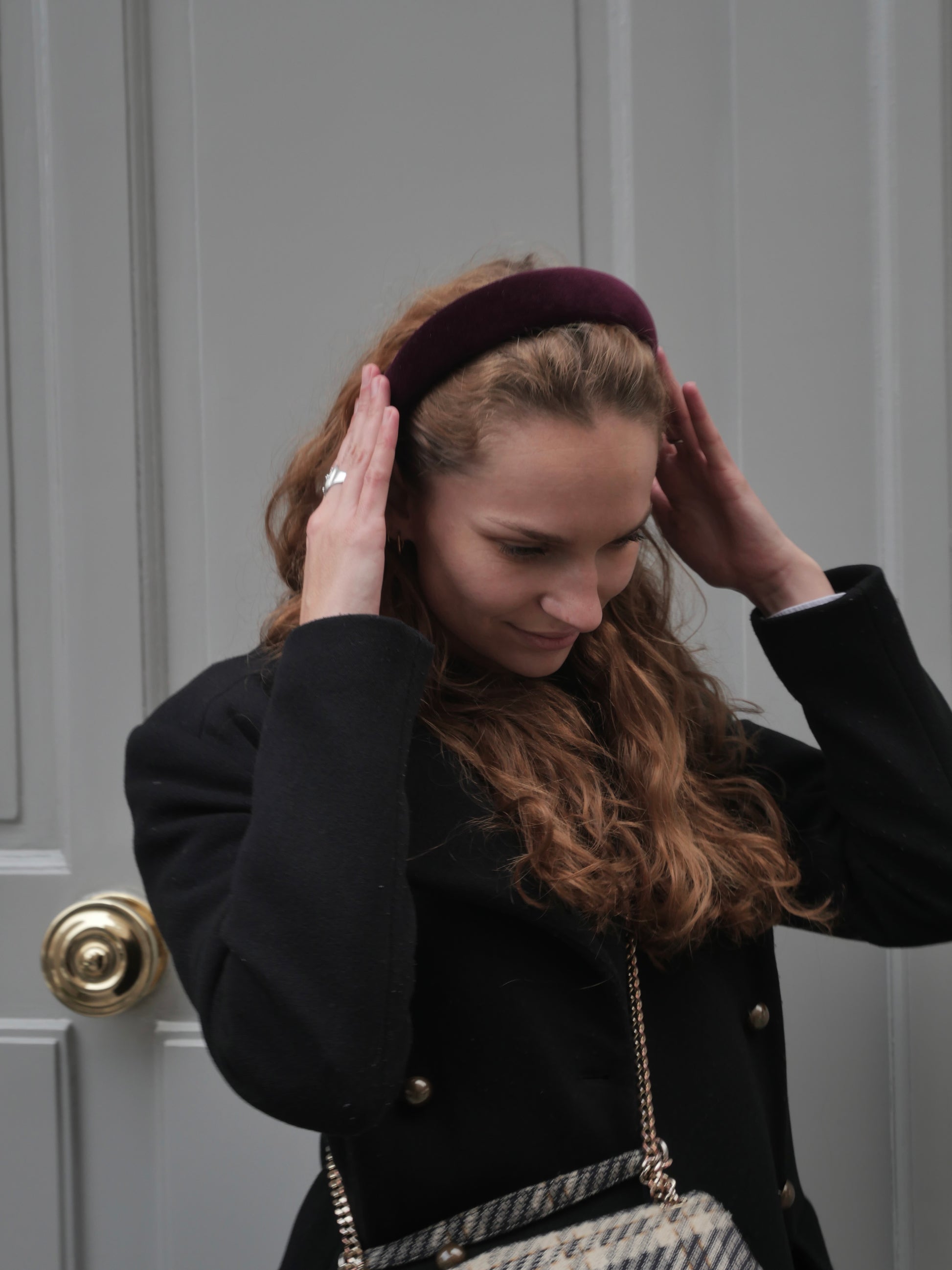 Le Classique Velours Rouge Bordeaux - Taille S