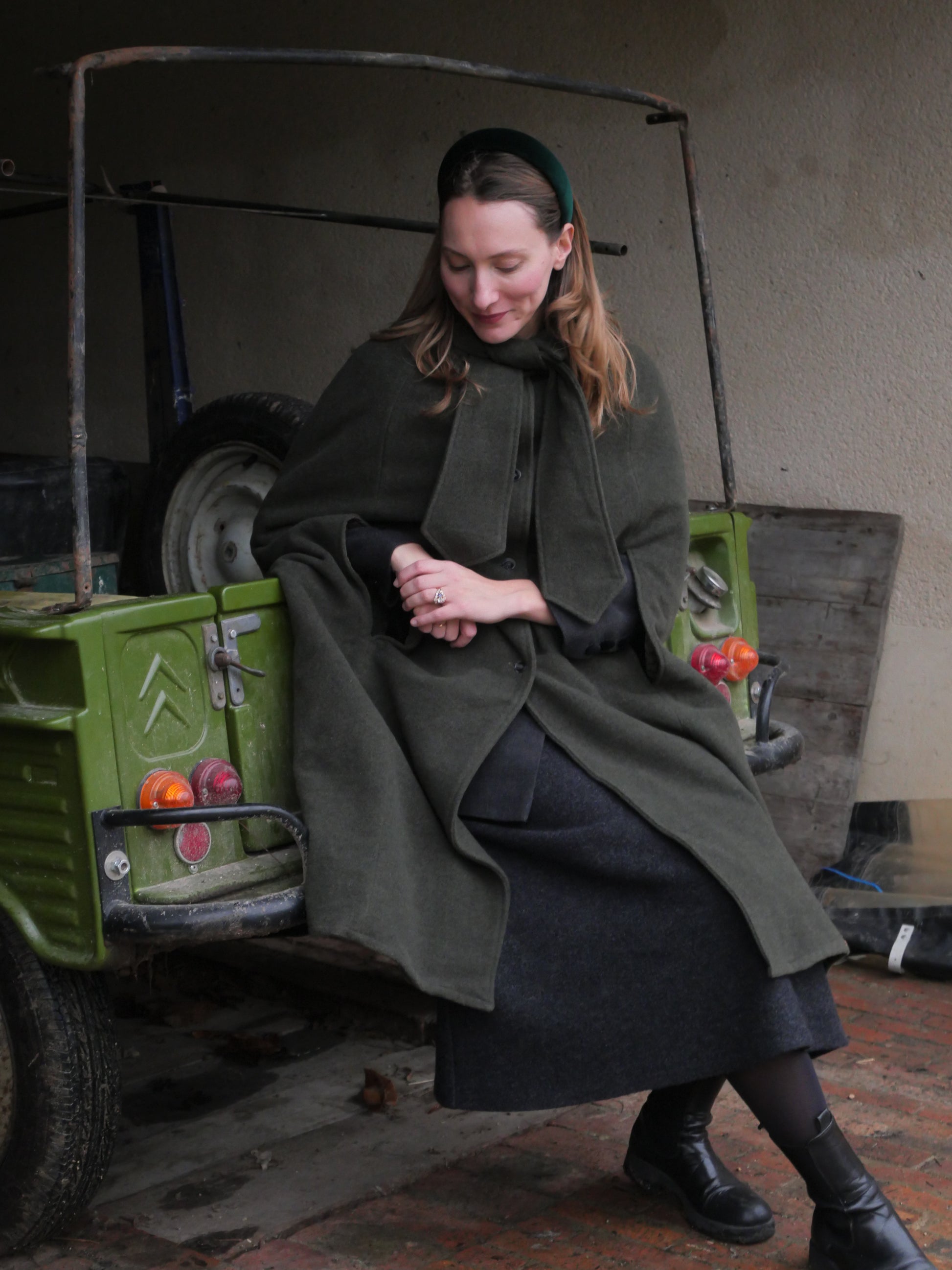 Le Classique Velours Vert Anglais - Taille S