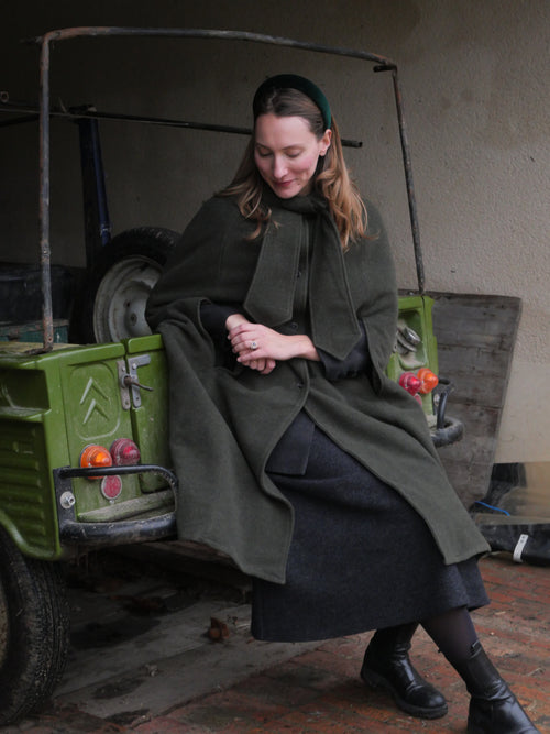 Le Classique Velours Vert Anglais - Taille S