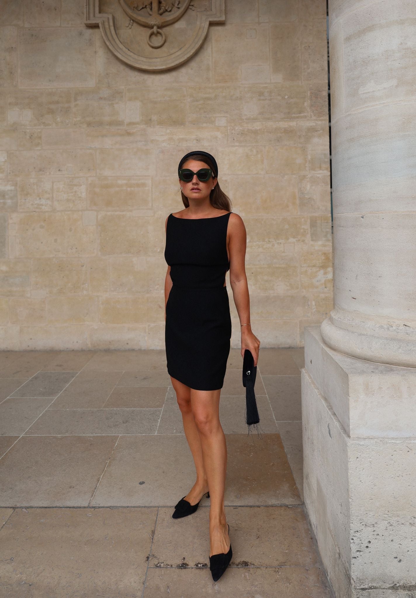 Le Couture Sinamay Noir - Taille L