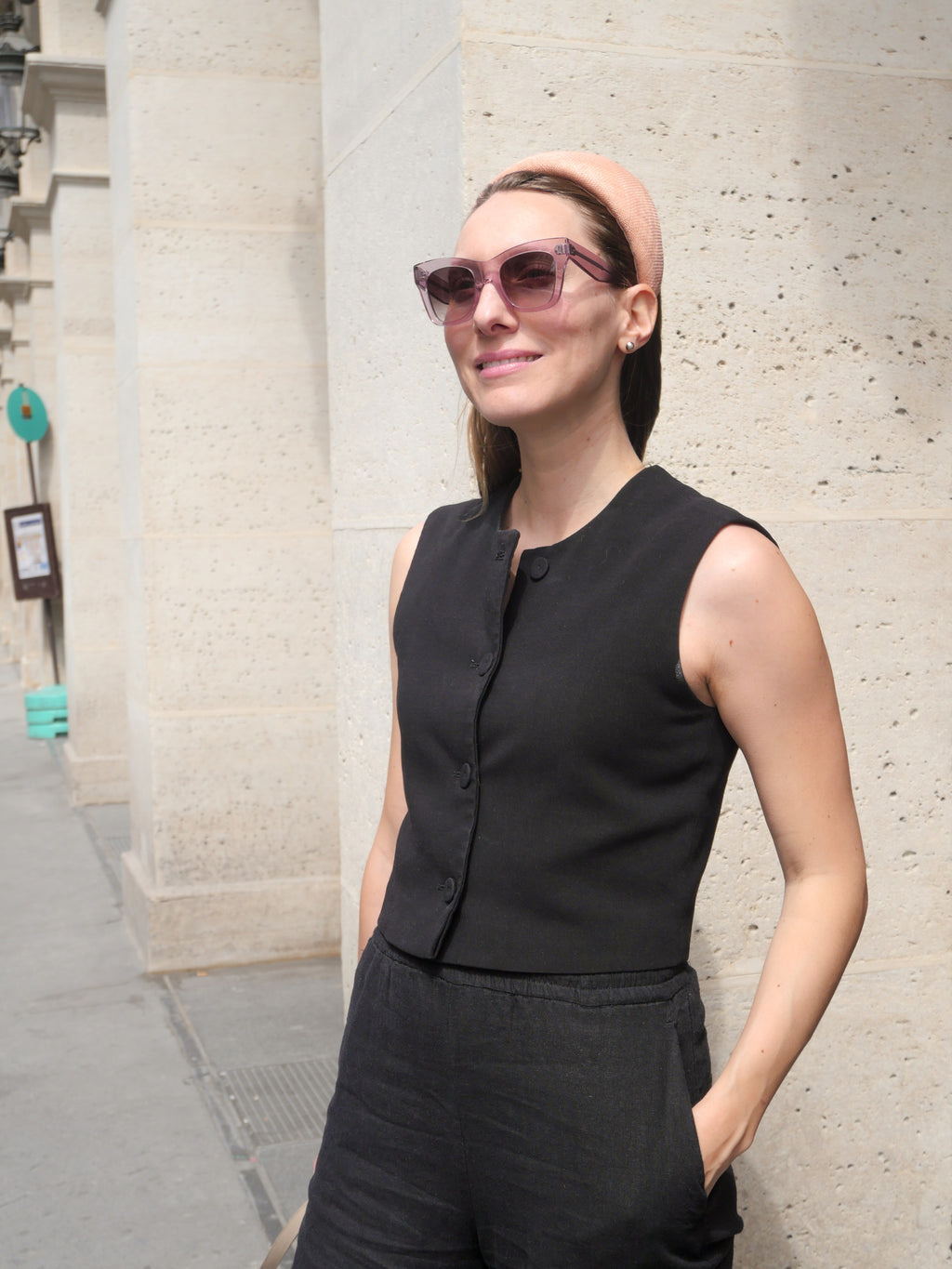 Le Couture Sinamay Rose - Taille L