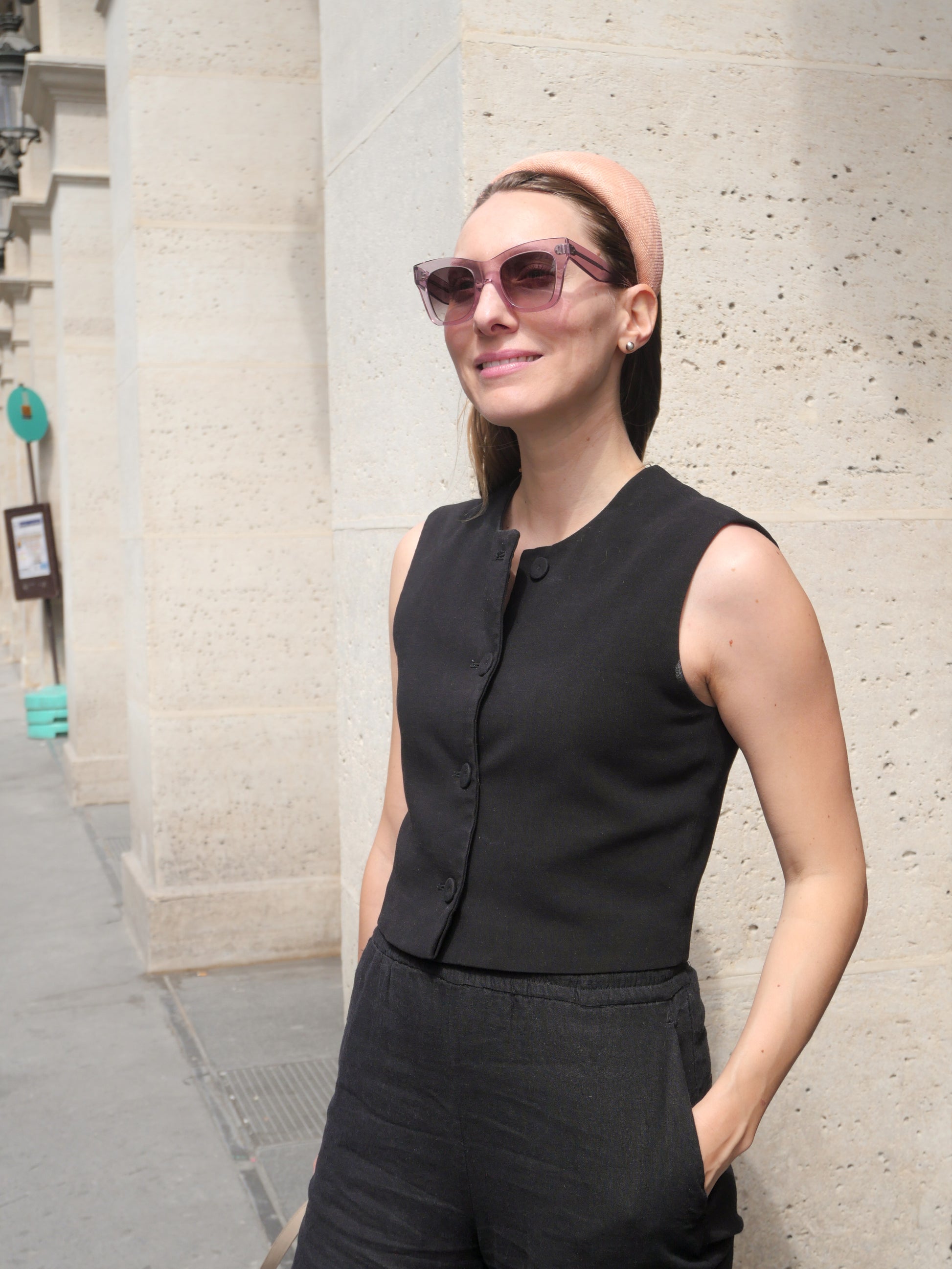 Le Couture Sinamay Rose - Taille L