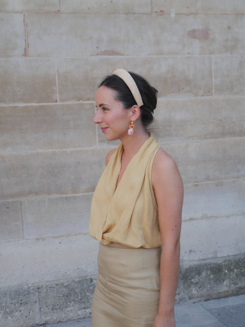 Le Classique Sinamay Naturel - Taille S