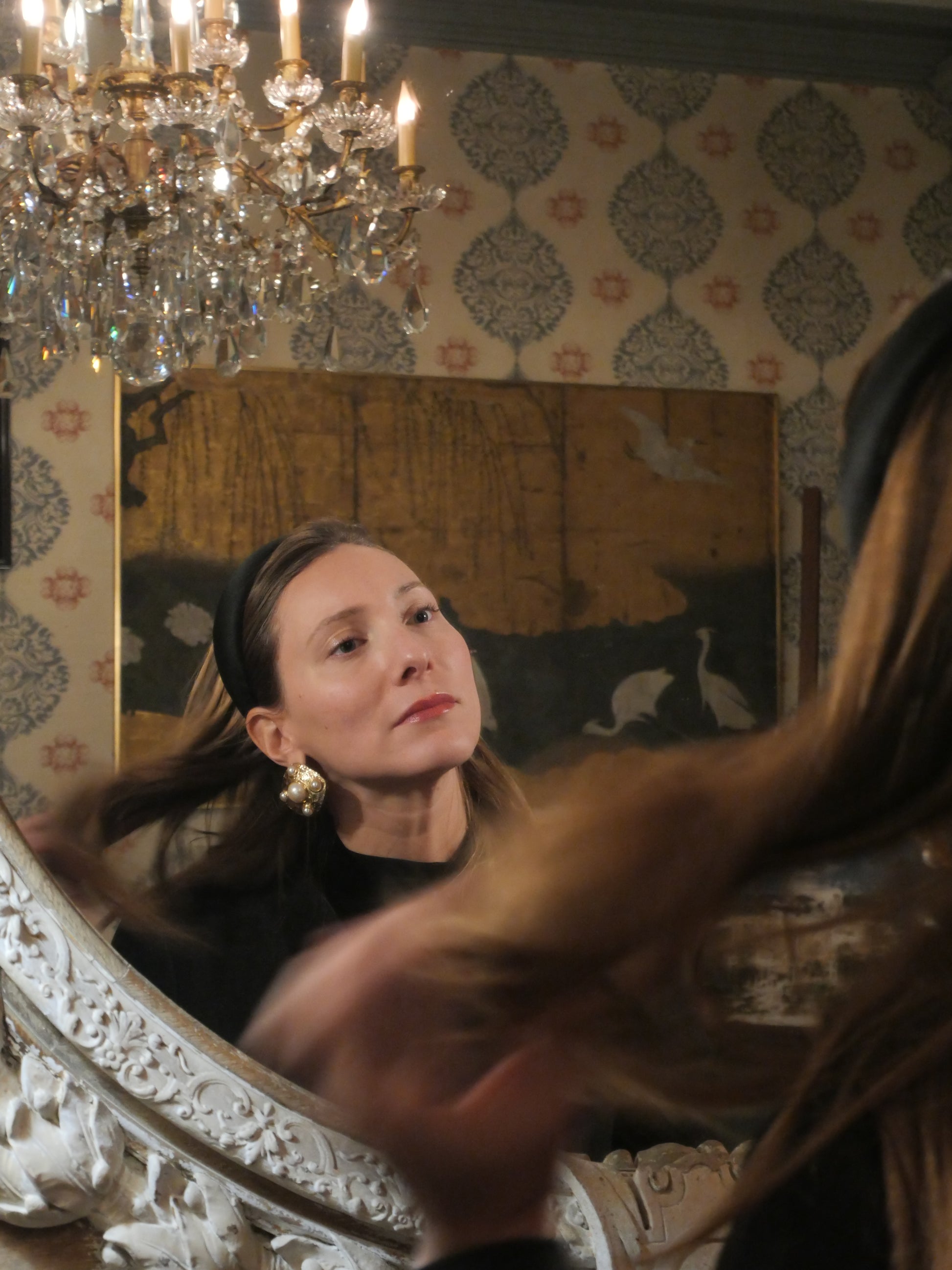 Le Signature Soie Noir - Taille M