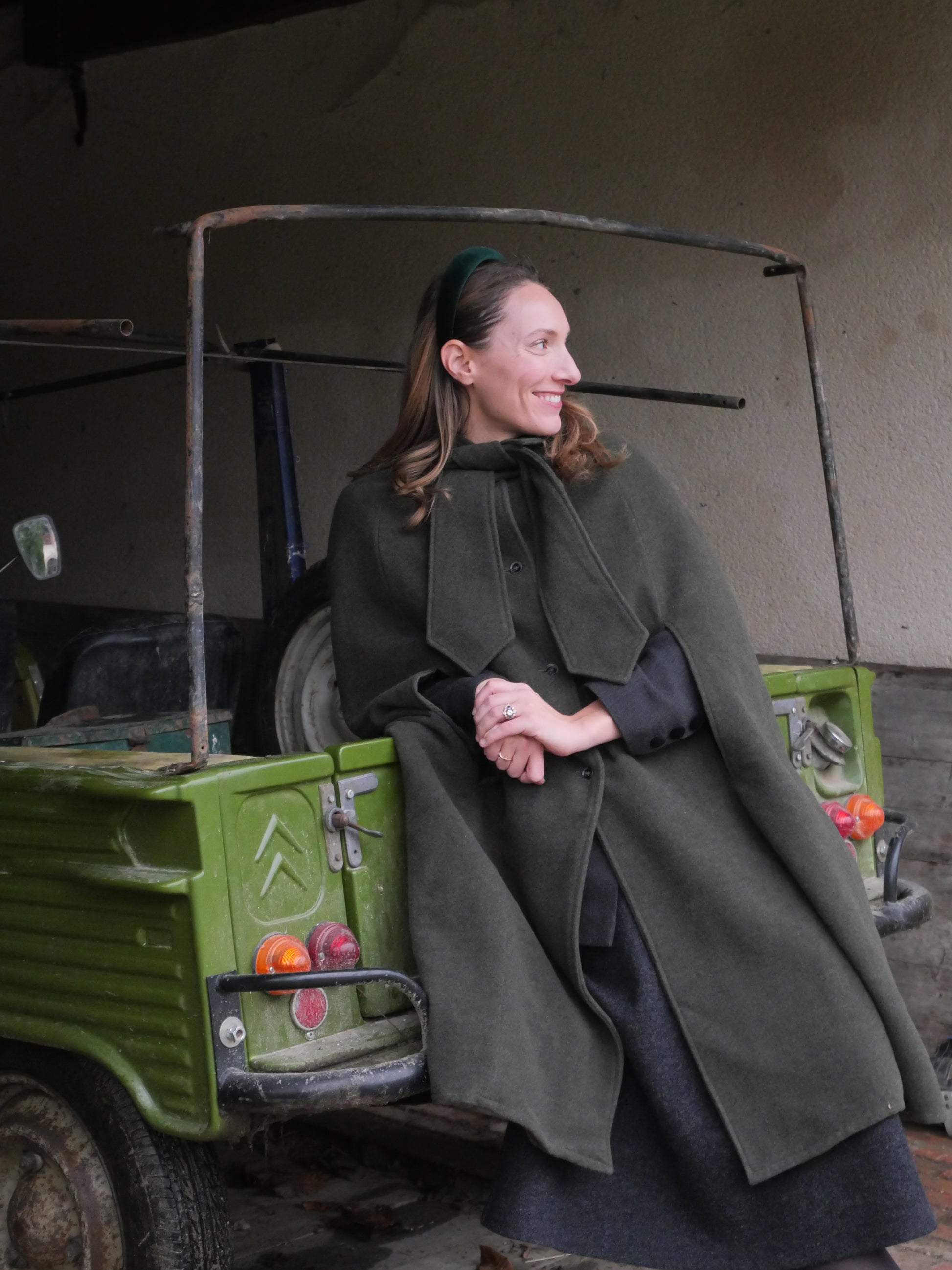 Le Classique Velours Vert Anglais - Taille S