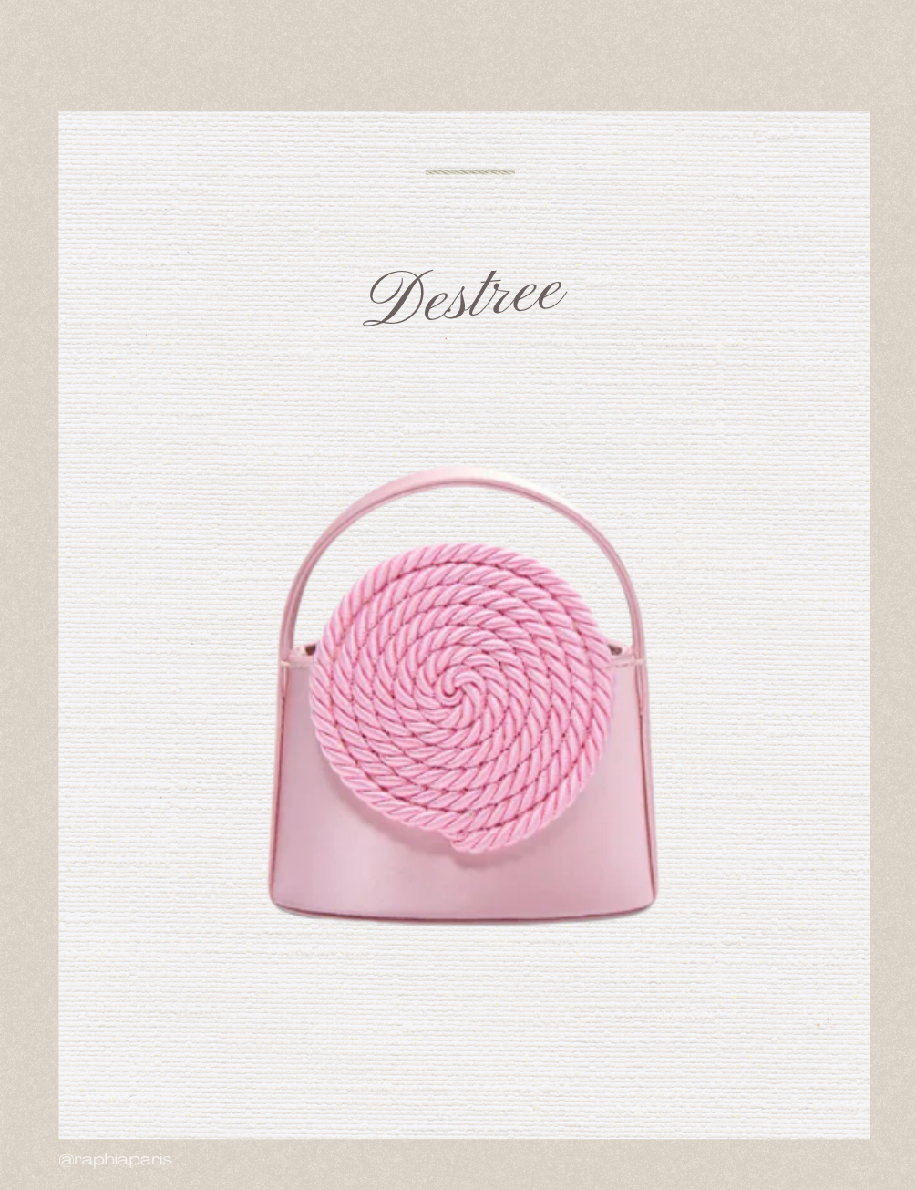 sac sophistiqué pour événement