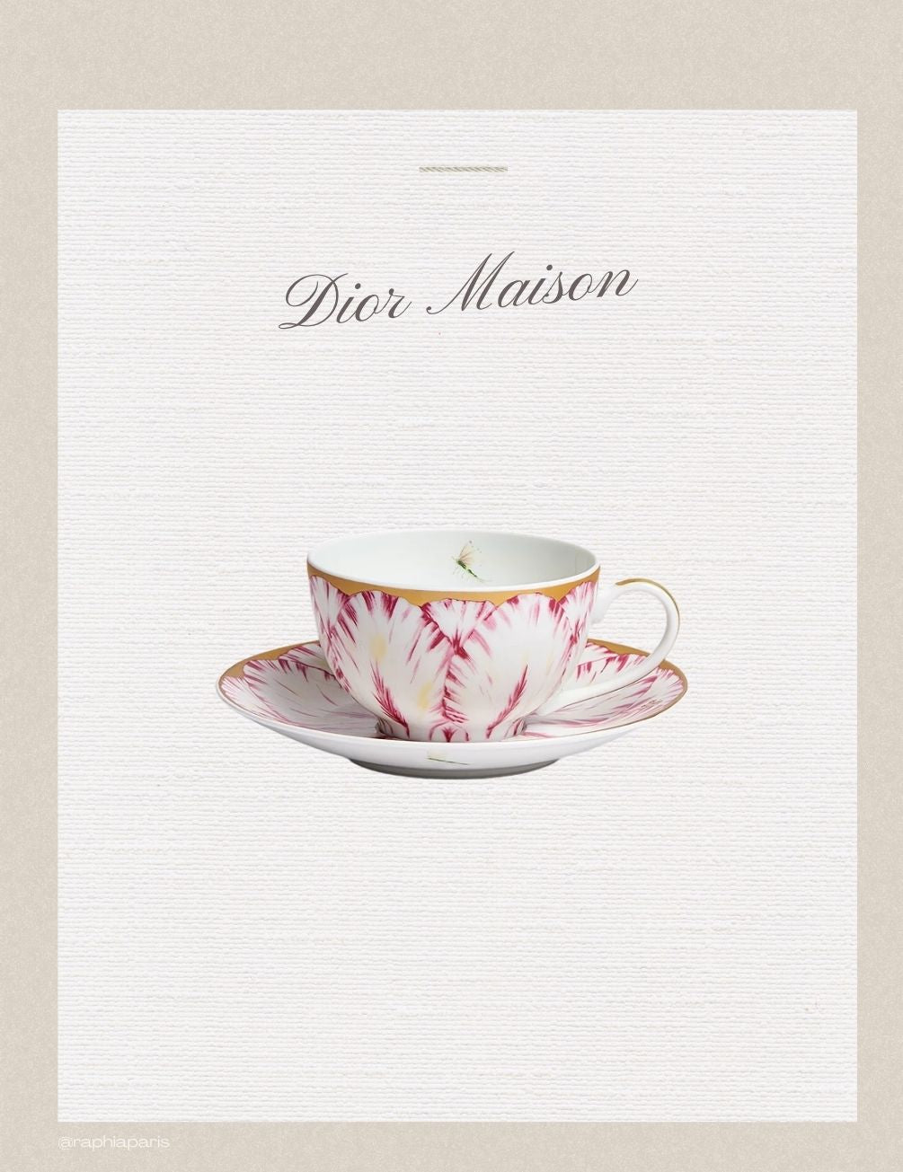 tasse de thé garden party